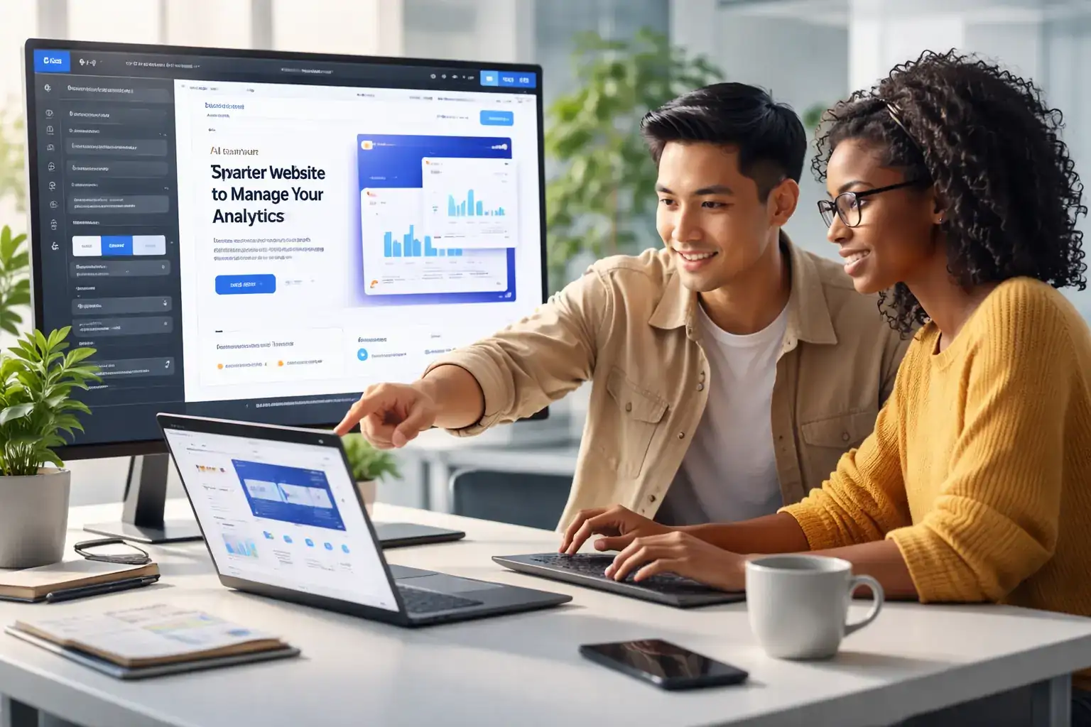 Build, host, and bring websites into Genie